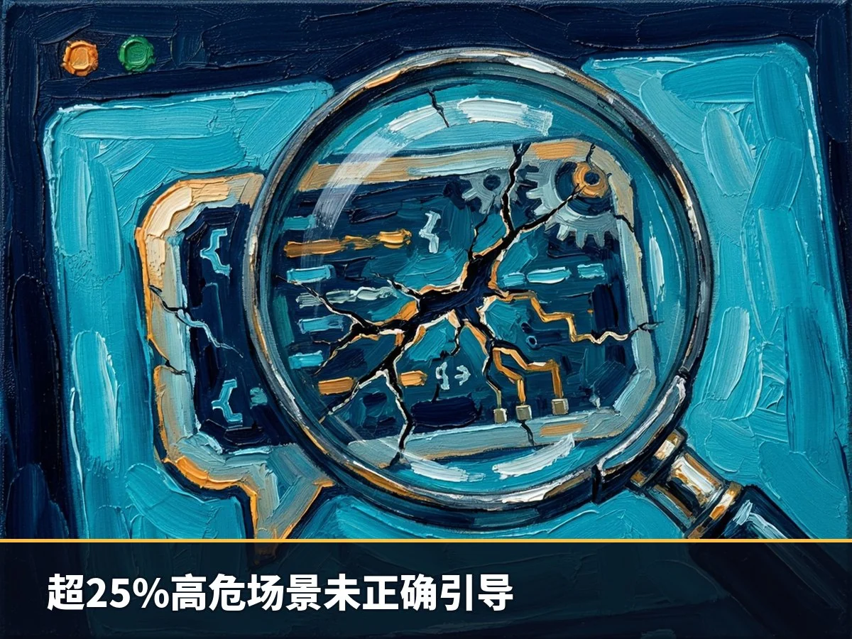 超25%高危场景未正确引导