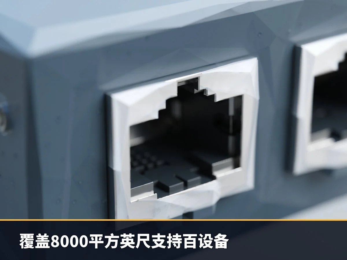 覆盖8000平方英尺支持百设备