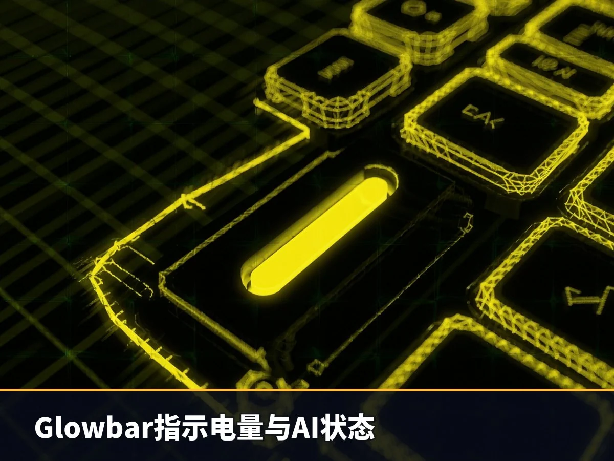 Glowbar指示电量与AI状态
