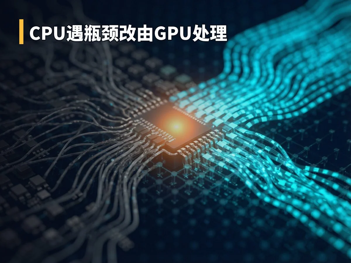 CPU遇瓶颈改由GPU处理