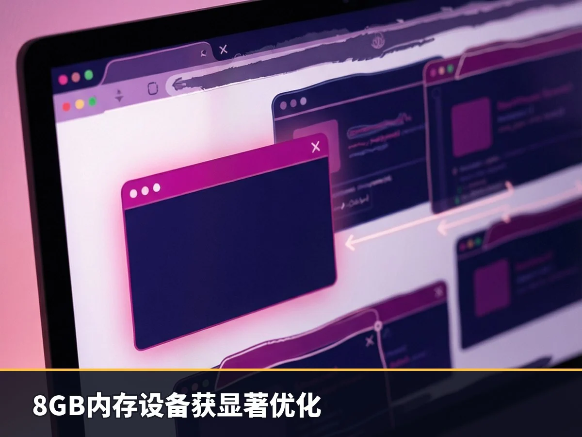 8GB内存设备获显著优化