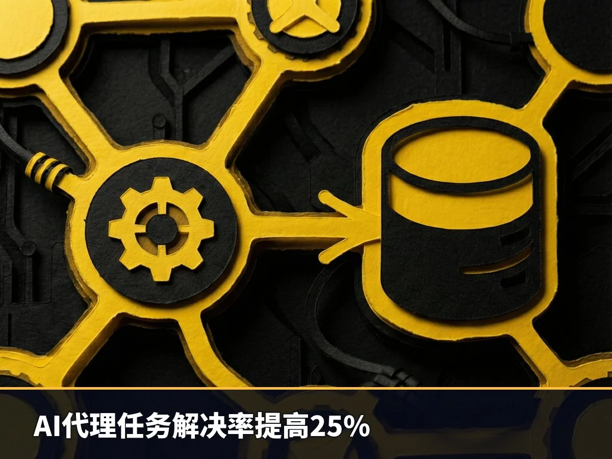 AI代理任务解决率提高25%