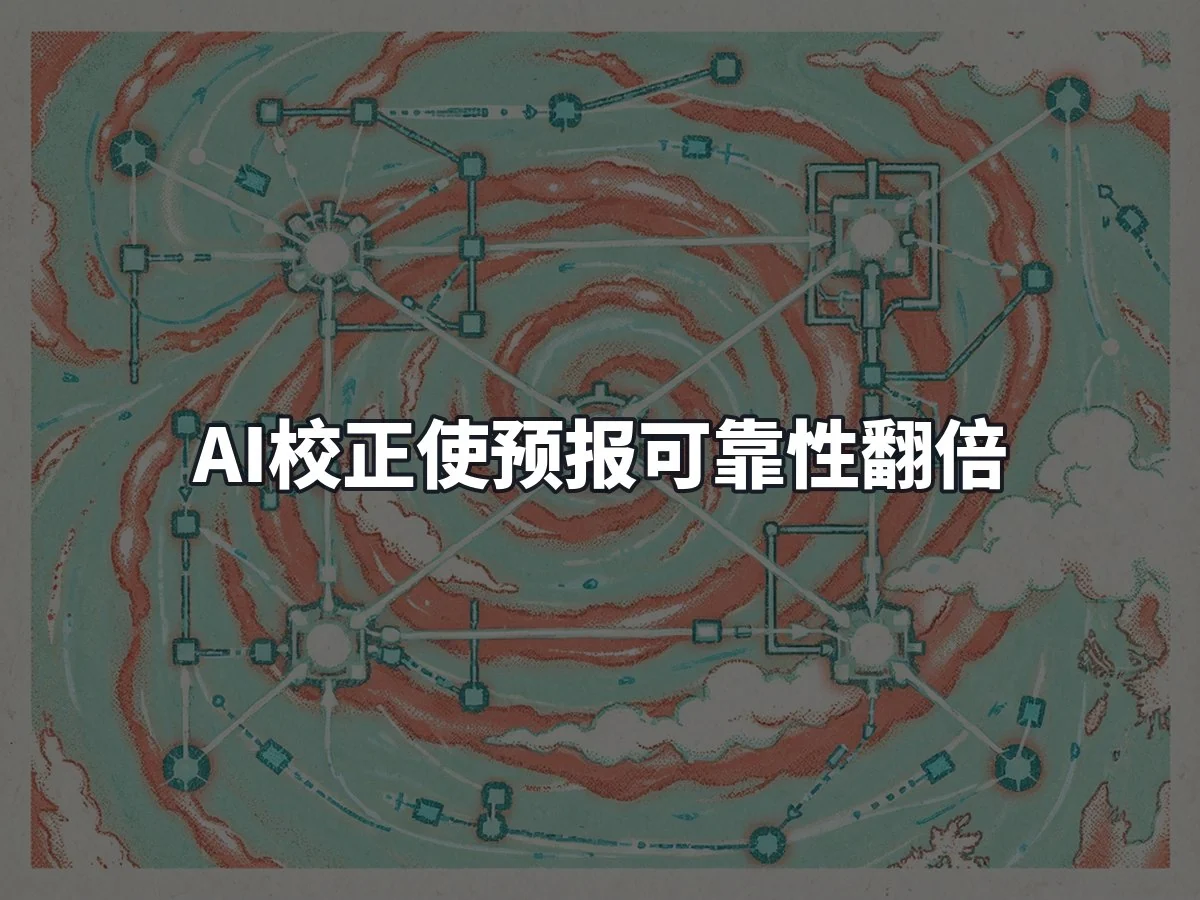 AI校正使预报可靠性翻倍