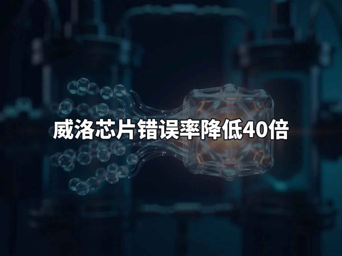 威洛芯片错误率降低40倍