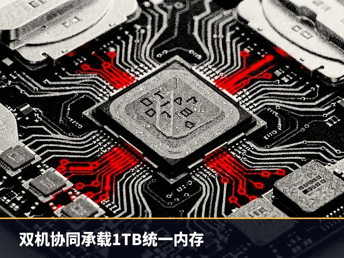 双机协同承载1TB统一内存