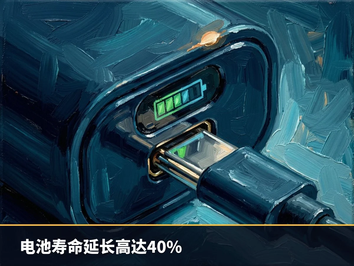 电池寿命延长高达40%