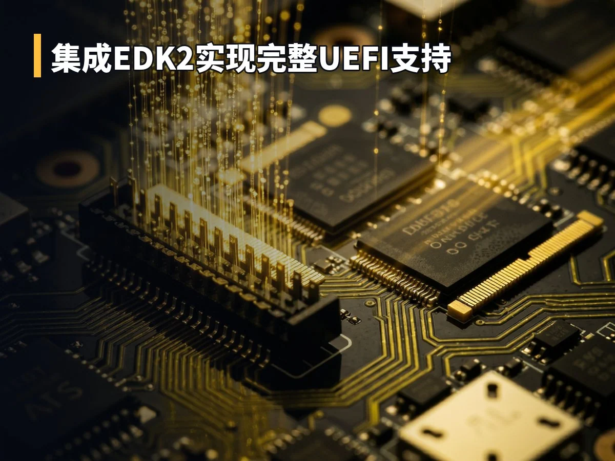 集成EDK2实现完整UEFI支持