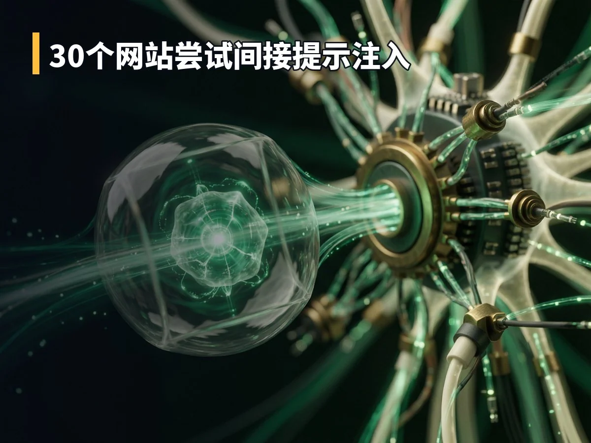 30个网站尝试间接提示注入