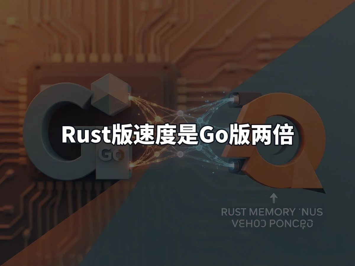 Rust版速度是Go版两倍
