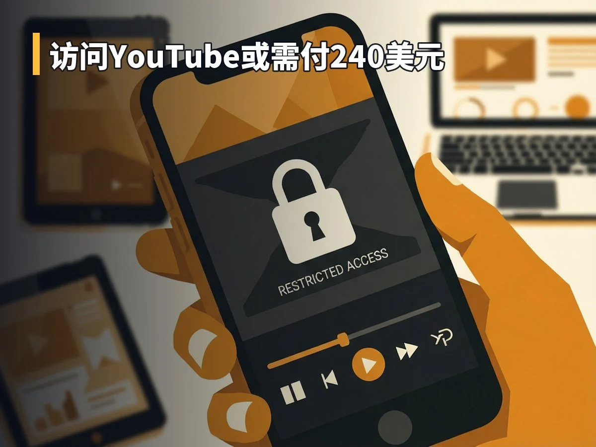 访问YouTube或需付240美元