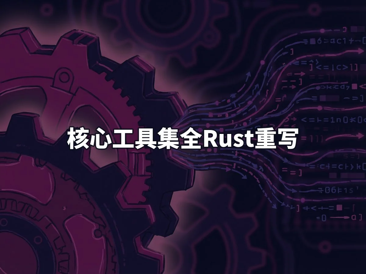核心工具集全Rust重写