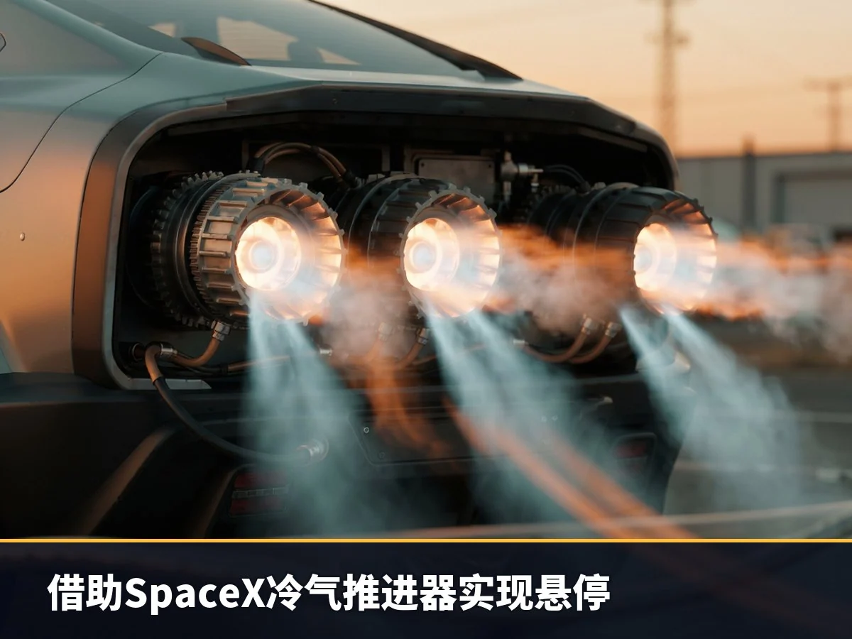 借助SpaceX冷气推进器实现悬停