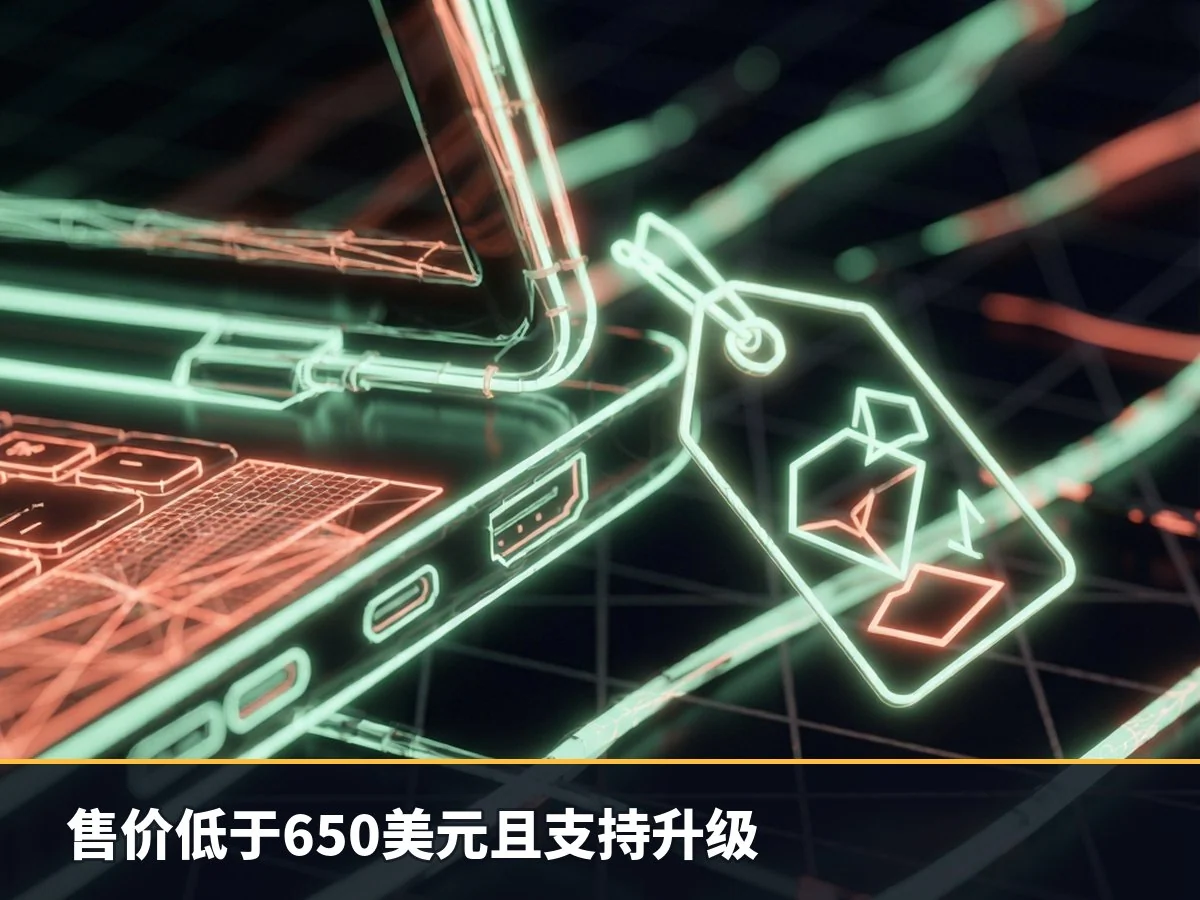 售价低于650美元且支持升级