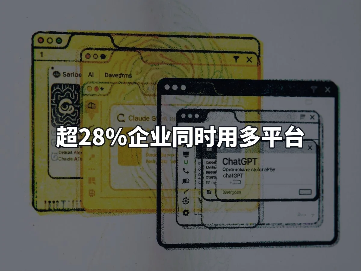 超28%企业同时用多平台