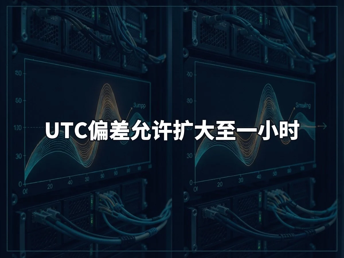 UTC偏差允许扩大至一小时