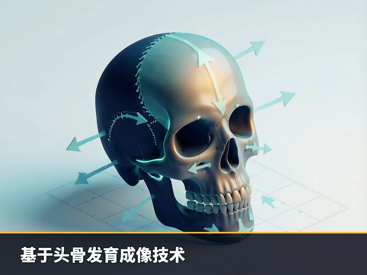 基于头骨发育成像技术