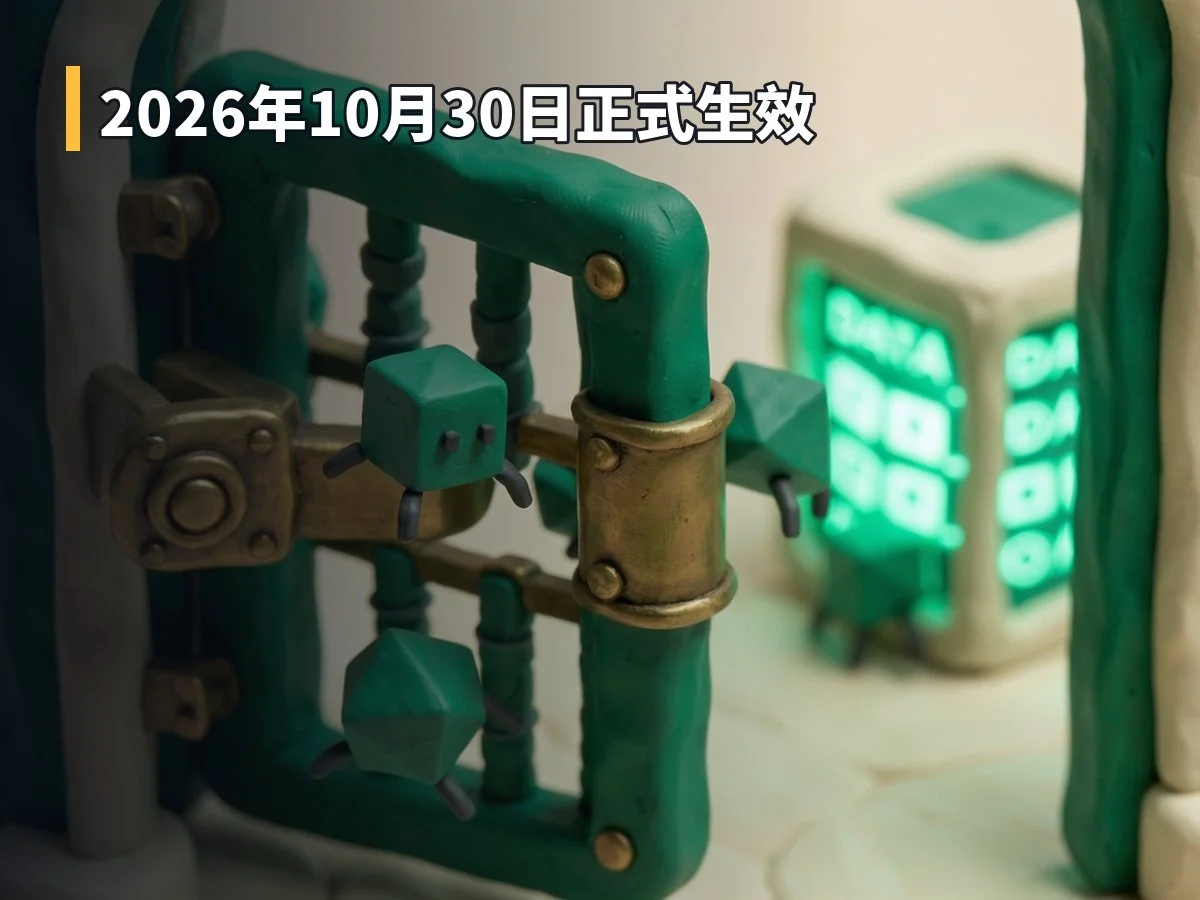 2026年10月30日正式生效