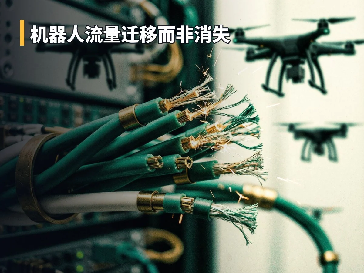 机器人流量迁移而非消失
