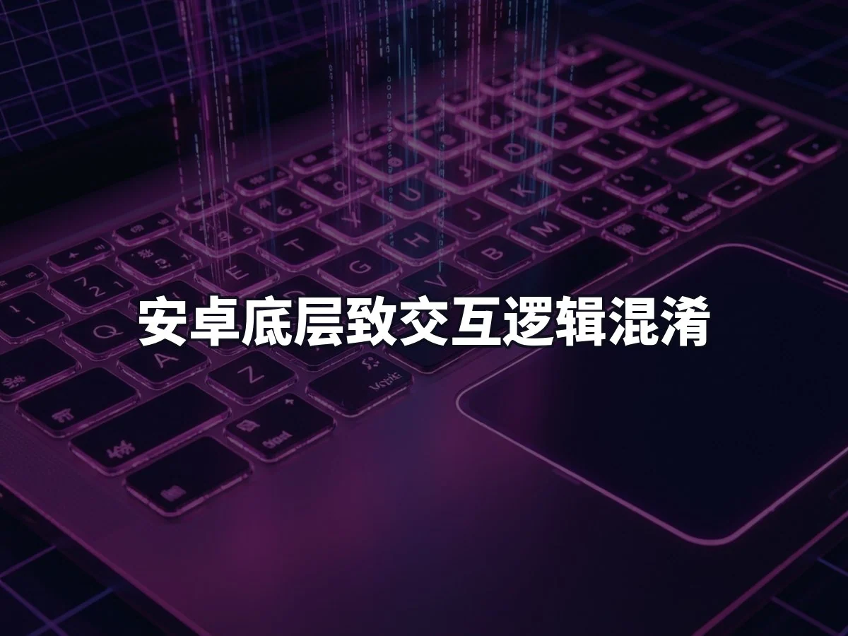 安卓底层致交互逻辑混淆