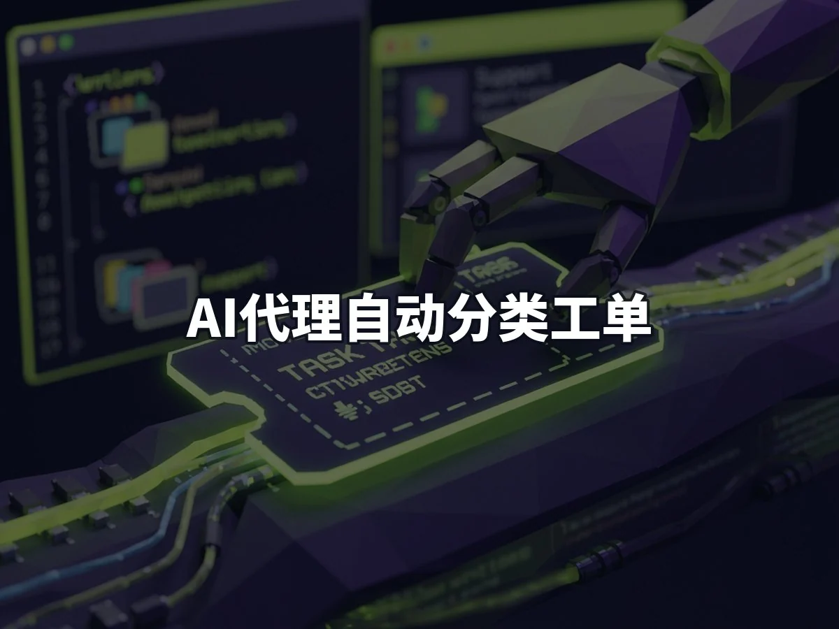 AI代理自动分类工单