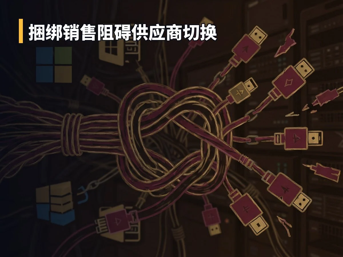 捆绑销售阻碍供应商切换