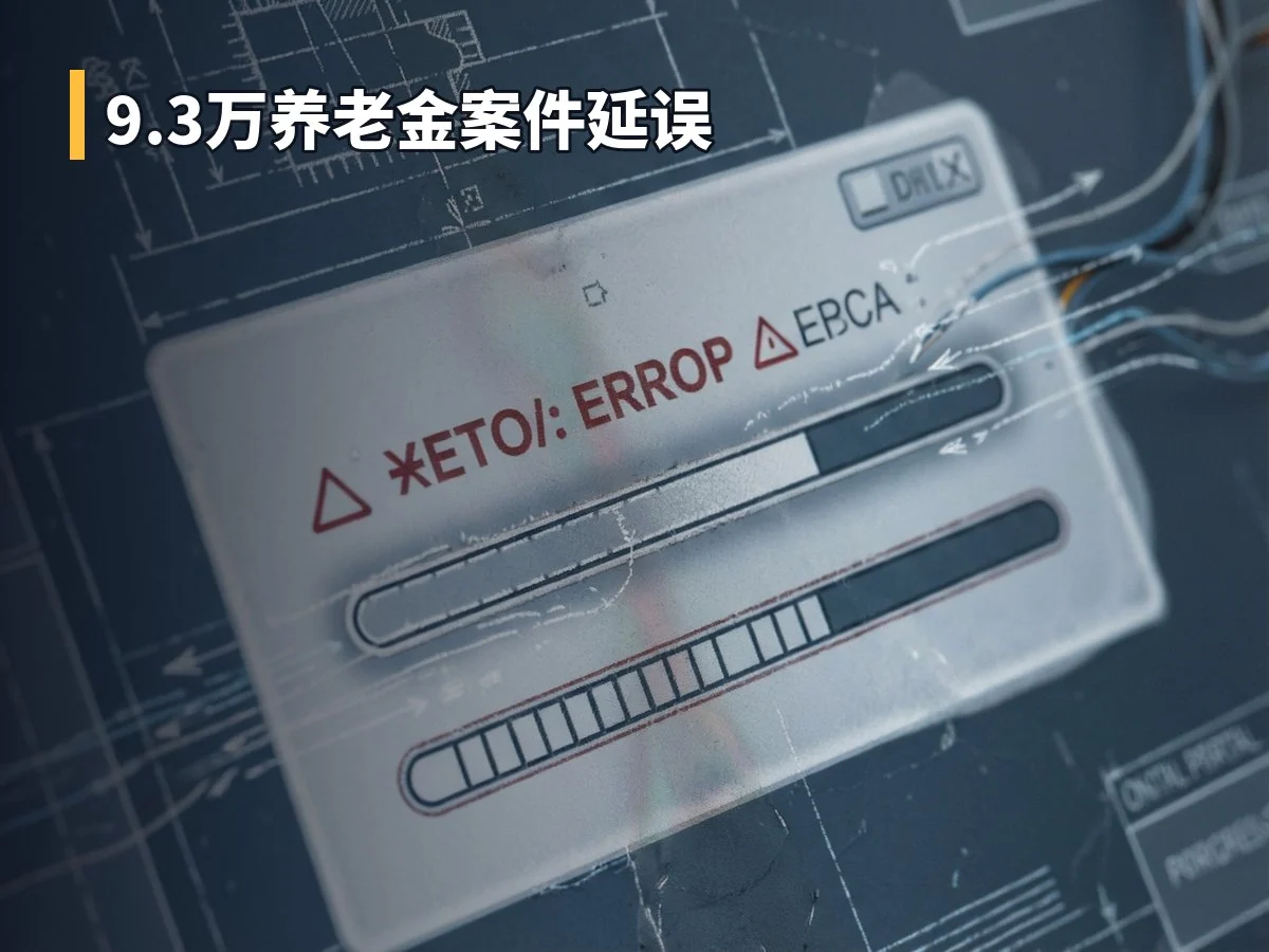9.3万养老金案件延误