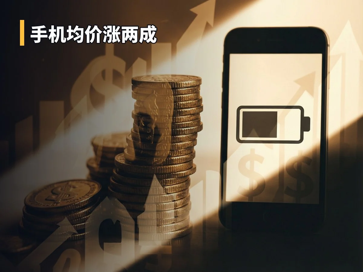 手机均价涨两成