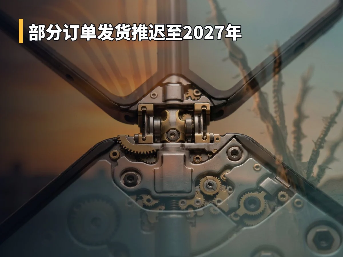 部分订单发货推迟至2027年