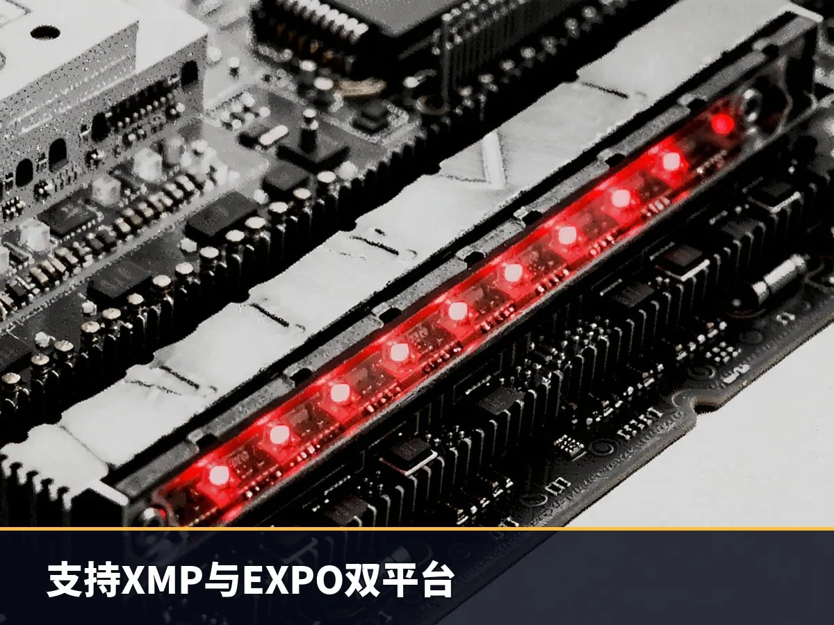 支持XMP与EXPO双平台