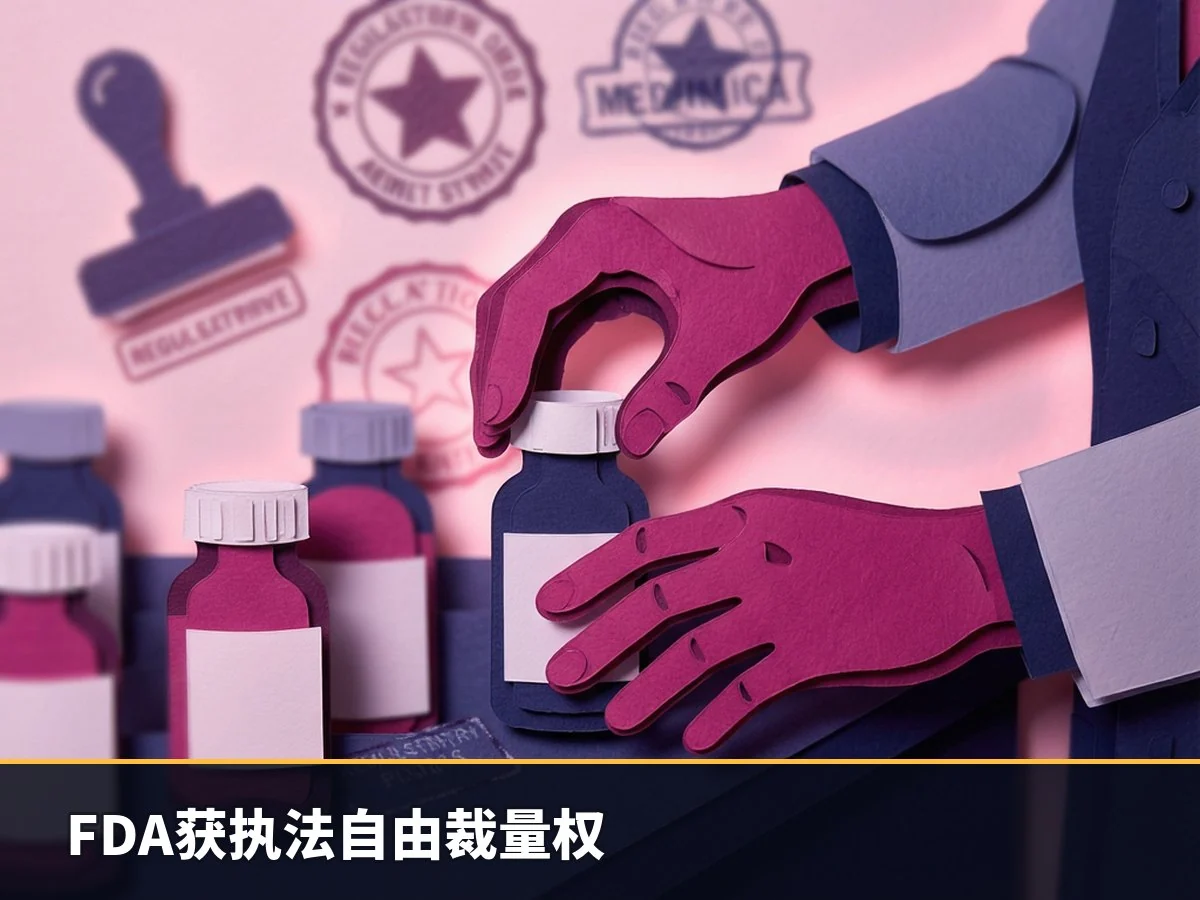 FDA获执法自由裁量权