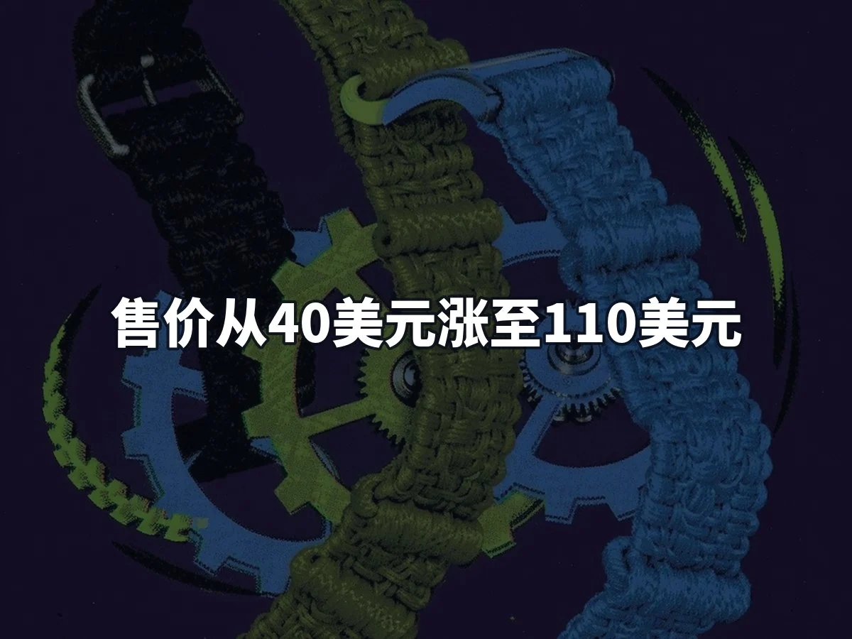 售价从40美元涨至110美元