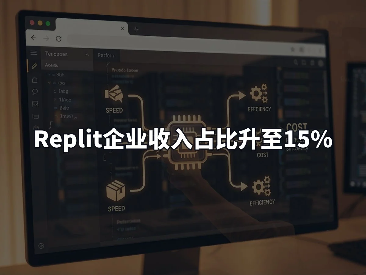 Replit企业收入占比升至15%