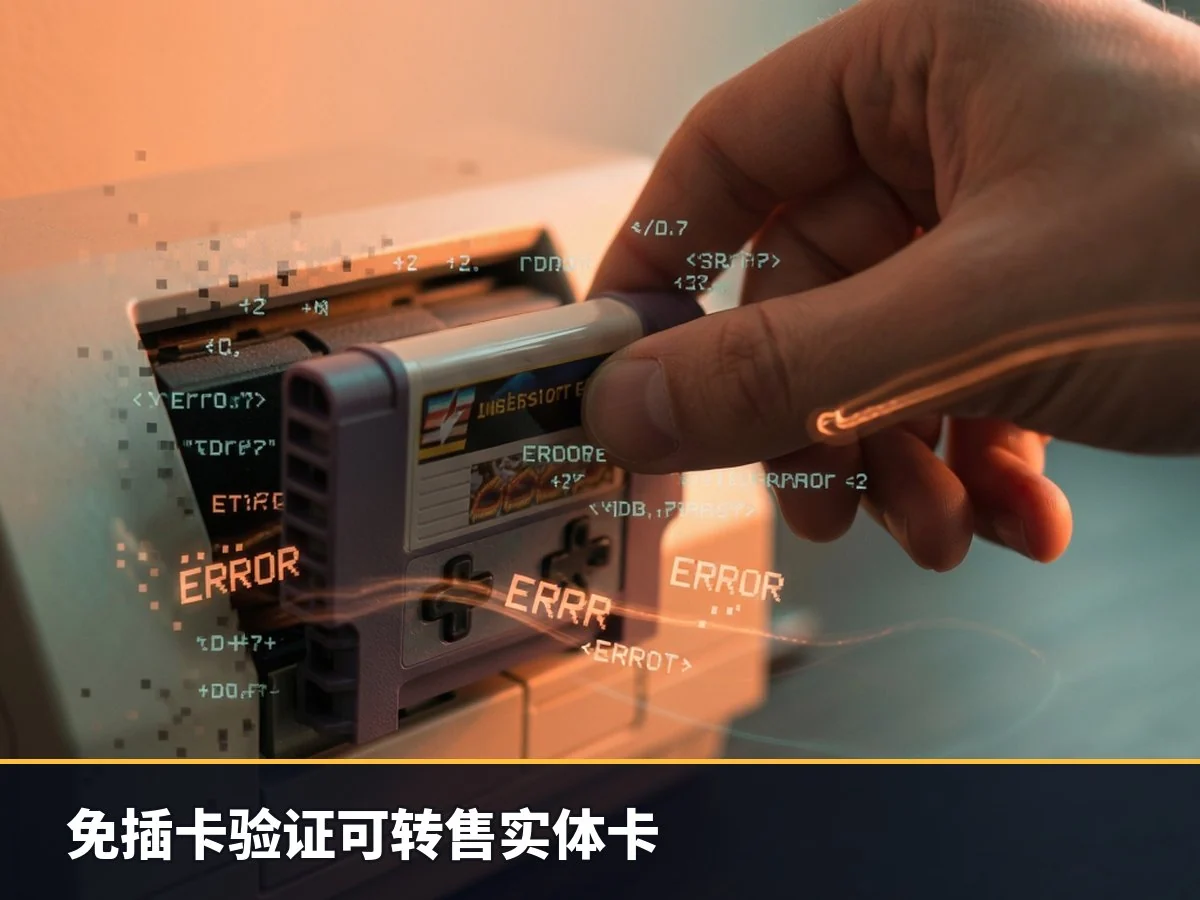 免插卡验证可转售实体卡