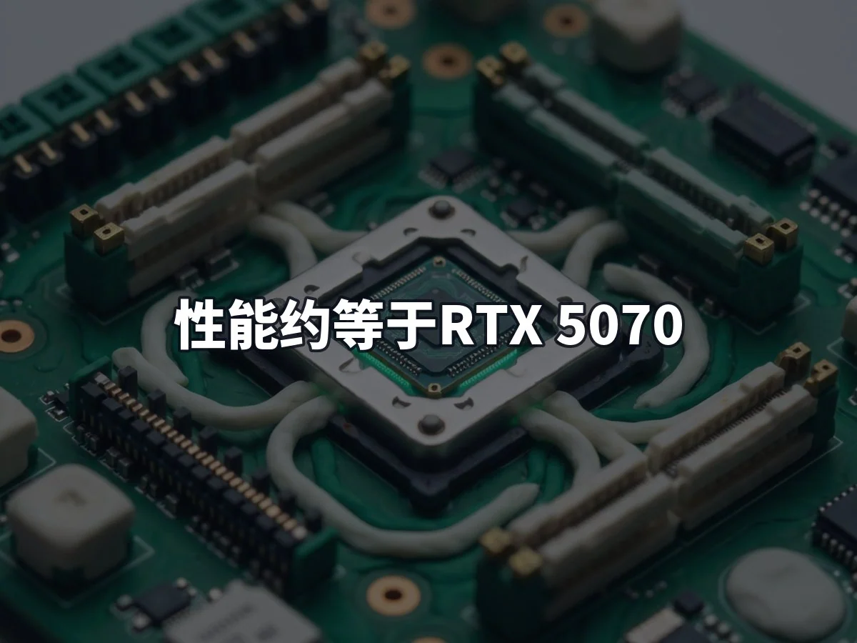 性能约等于RTX 5070