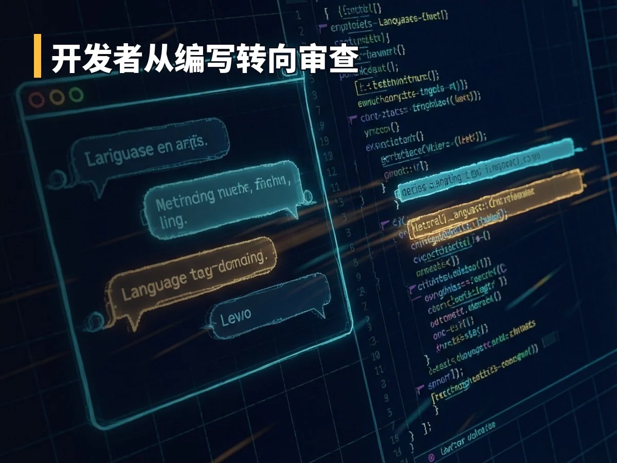 开发者从编写转向审查