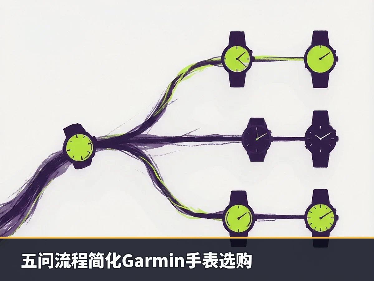 五问流程简化Garmin手表选购