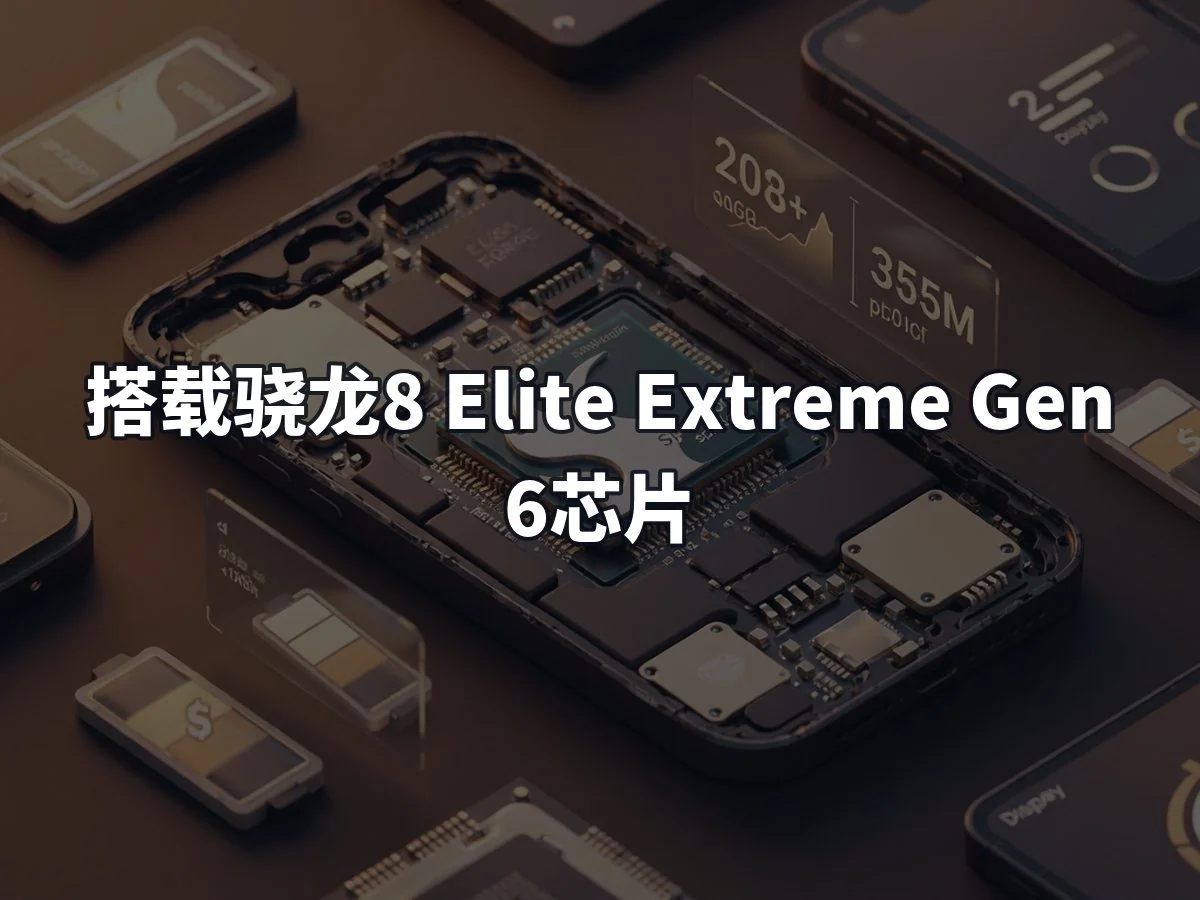 搭载骁龙8 Elite Extreme Gen 6芯片