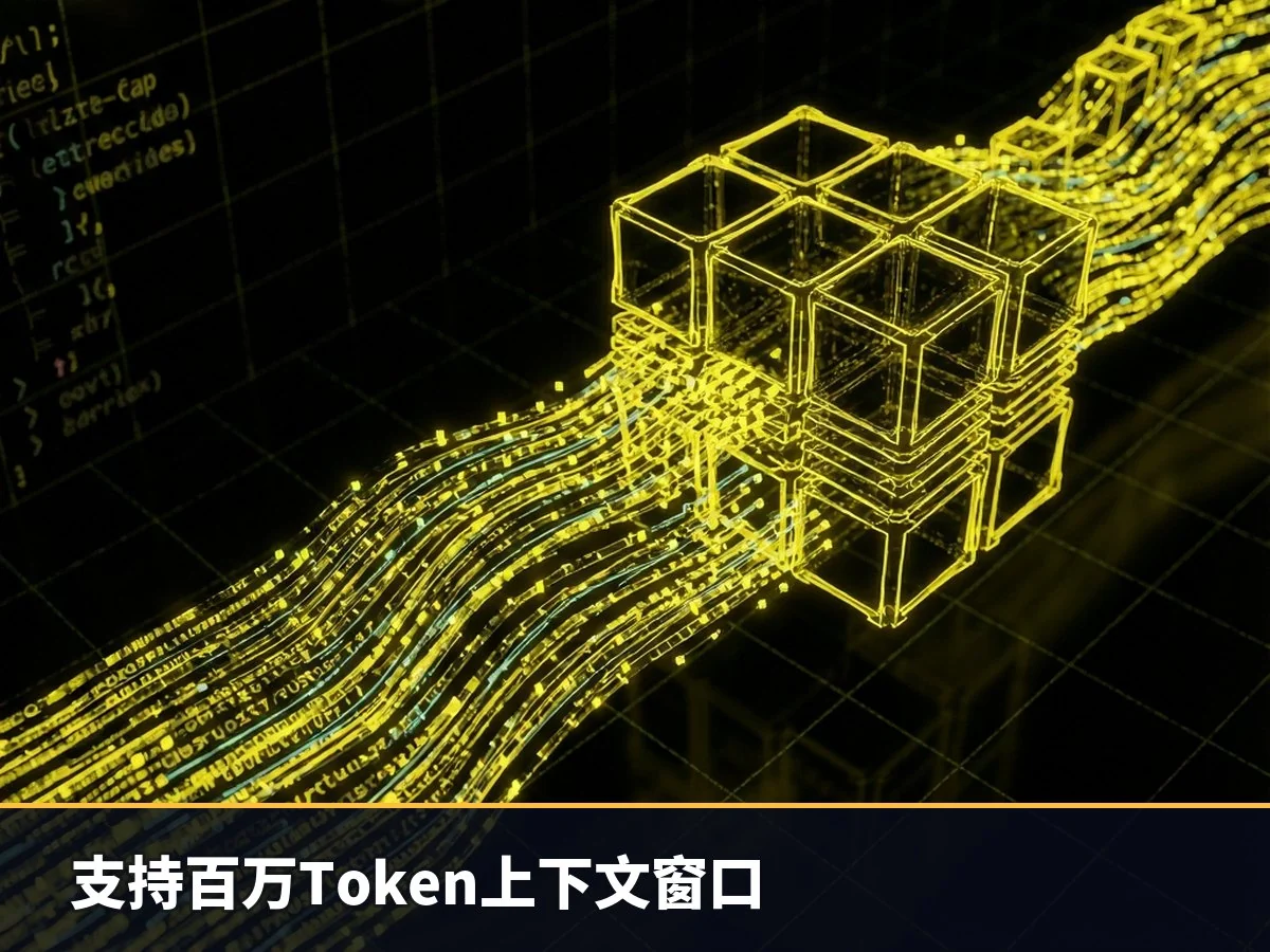 支持百万Token上下文窗口