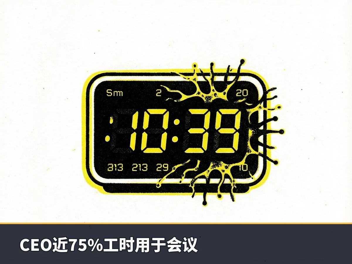 CEO近75%工时用于会议
