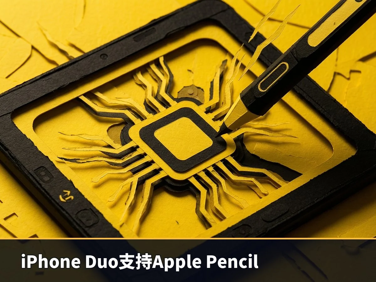 iPhone Duo支持Apple Pencil