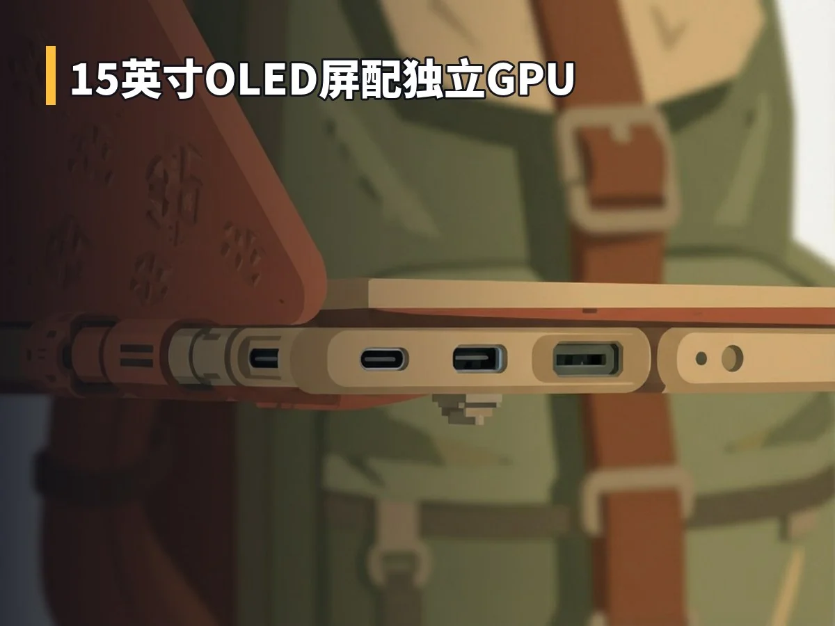 15英寸OLED屏配独立GPU