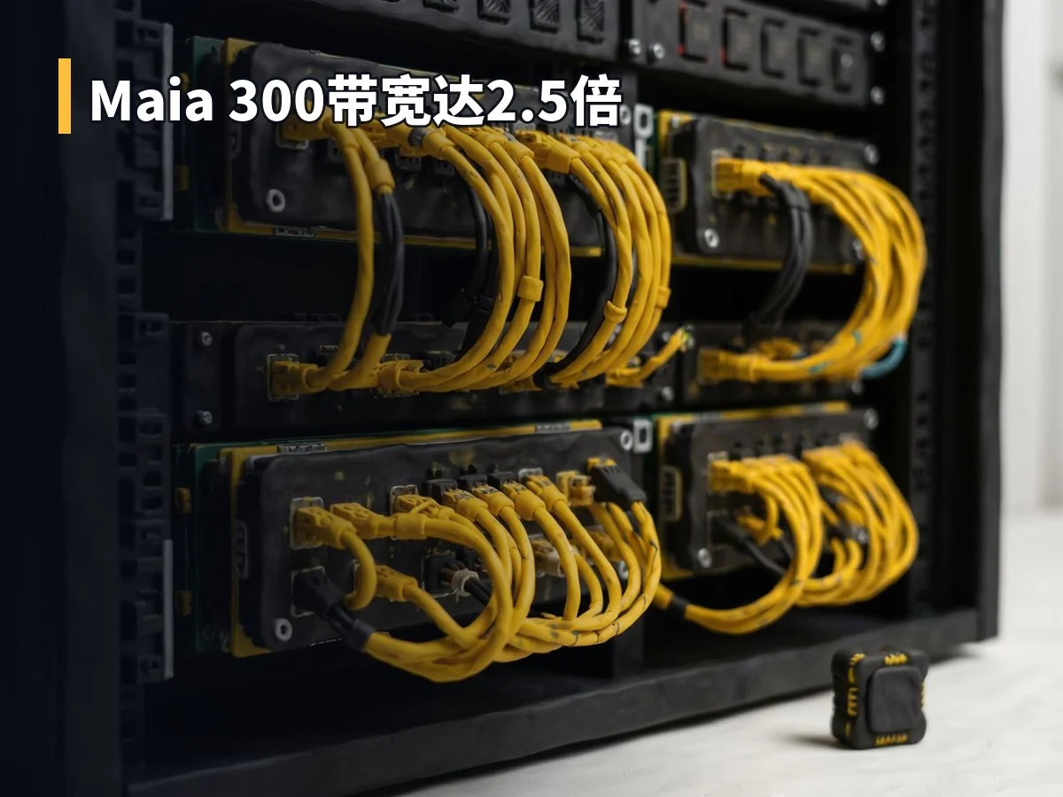 Maia 300带宽达2.5倍
