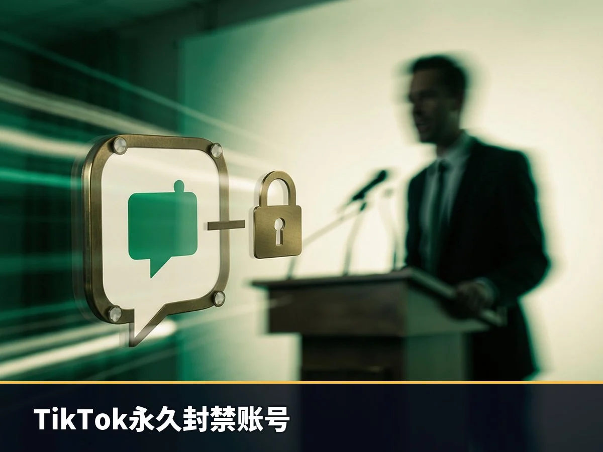 TikTok永久封禁账号