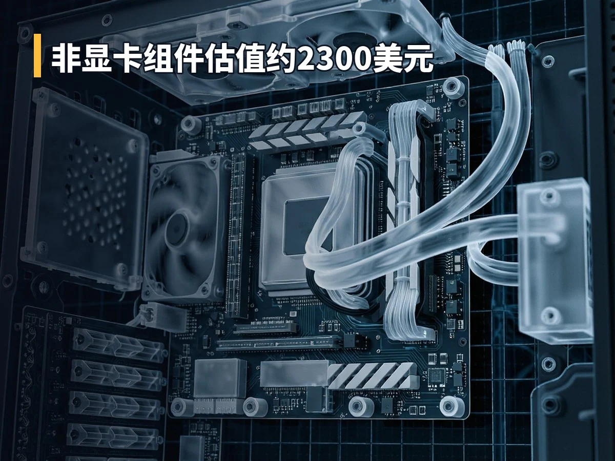 非显卡组件估值约2300美元