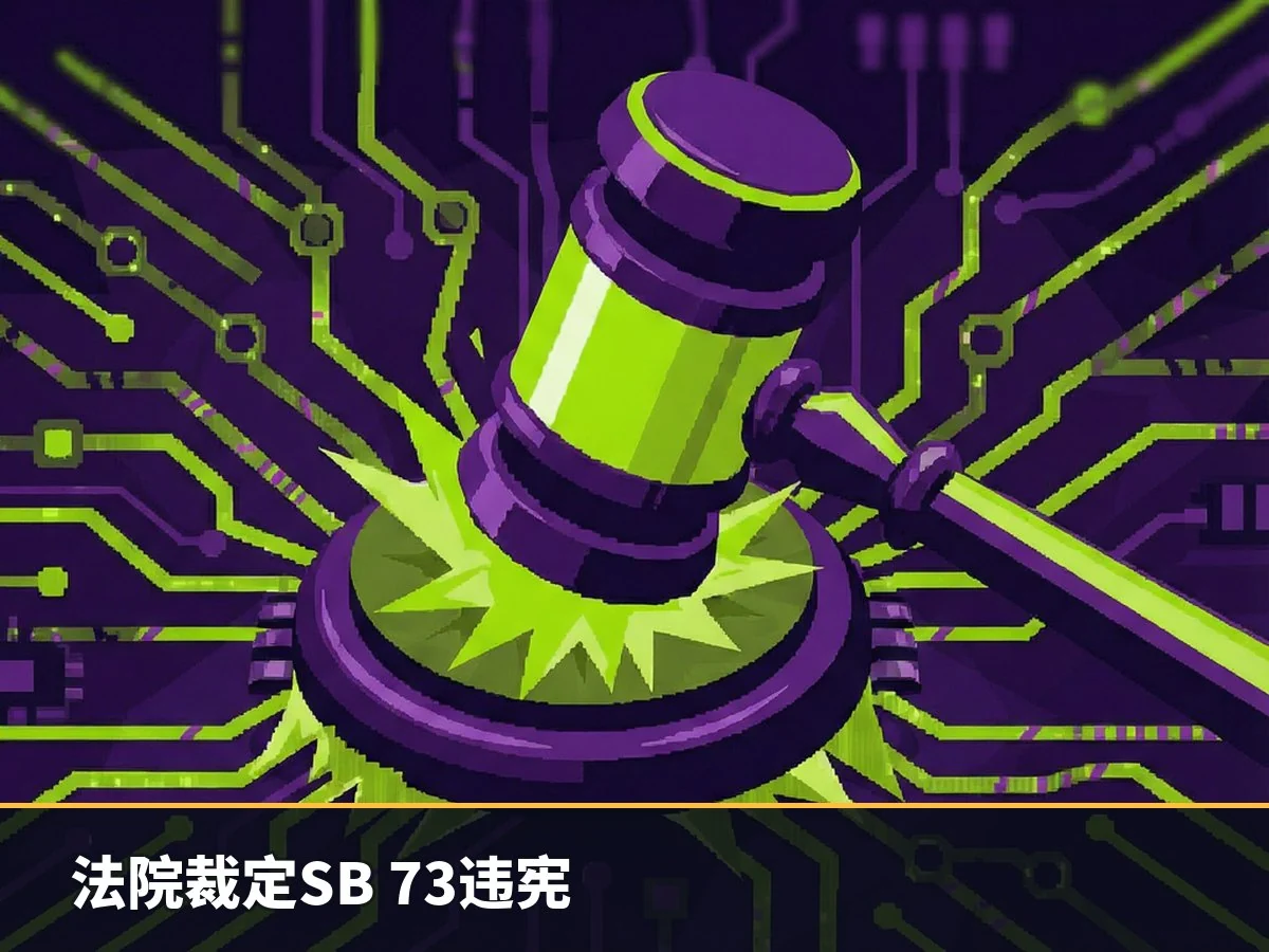 法院裁定SB 73违宪