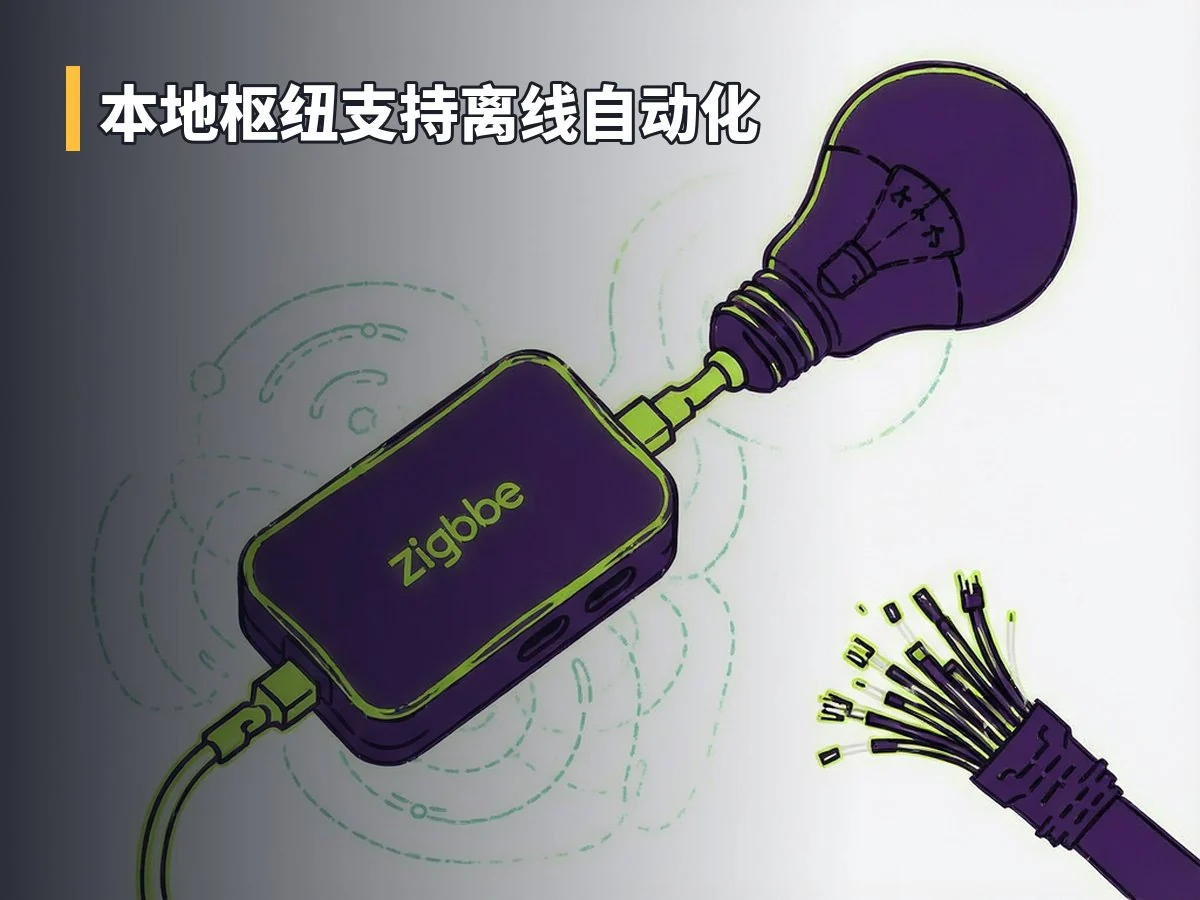 本地枢纽支持离线自动化