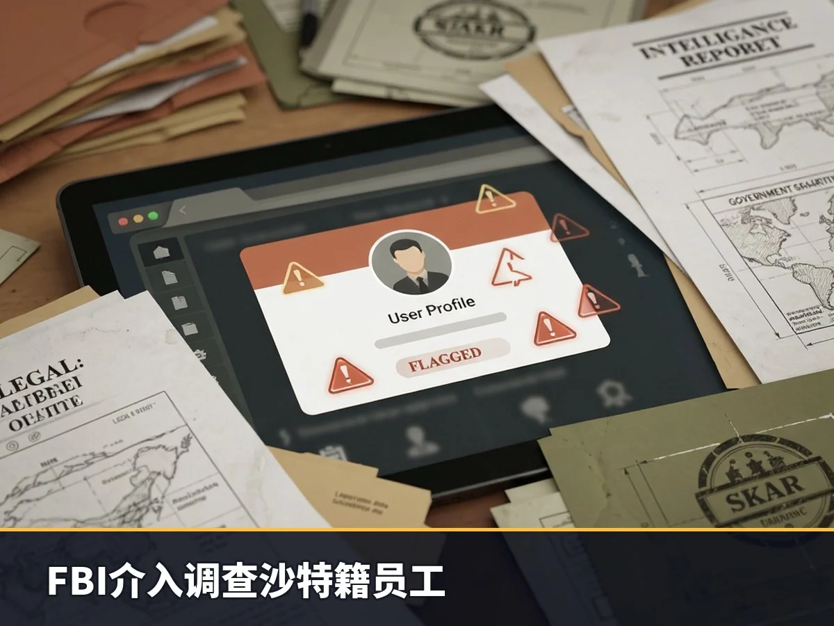 FBI介入调查沙特籍员工