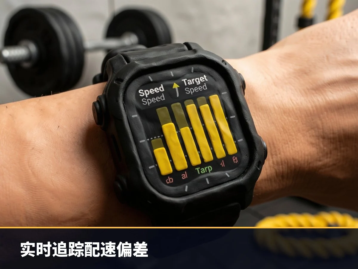 实时追踪配速偏差