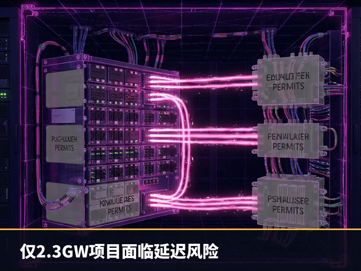 仅2.3GW项目面临延迟风险