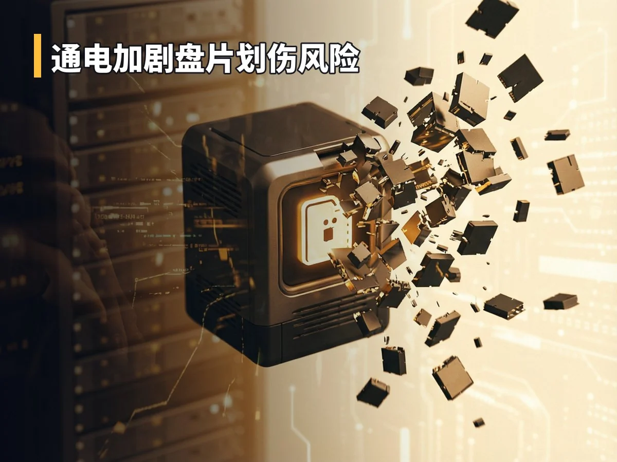 通电加剧盘片划伤风险